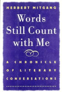 Words still count with me : a chronicle of literary conversations /