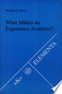 What makes an experience aesthetic? /