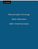 Metamorphic petrology /