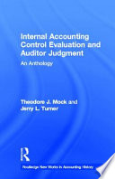 Internal accounting control evaluation and audit judgment : an anthology /