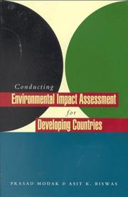 Conducting environmental impact assessment in developing countries /