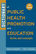 Dictionary of public health promotion and education : terms and concepts /