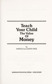 Teach your child the value of money /