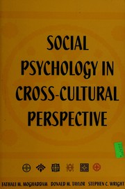 Social psychology in cross-cultural perspective /