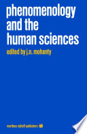 Phenomenology and the Human Sciences /