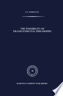 The Possibility of Transcendental Philosophy /