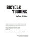 Bicycle touring /