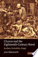 Chance and the eighteenth-century novel : realism, probability, magic /