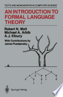 An Introduction to Formal Language Theory /