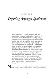 Asperger syndrome, adolescence and identity : looking beyond the label /