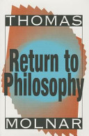 Return to philosophy /