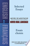 Selected essays = Essais choisis /