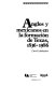 Anglos y mexicanos en la formación de Texas, 1836-1986 /