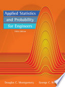Applied statistics and probability for engineers /
