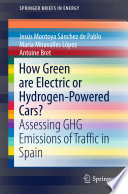 How green are electric or hydrogen-powered cars? : assessing GHG emissions of traffic in Spain /