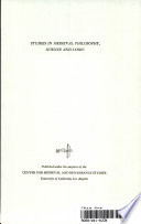 Studies in medieval philosophy, science, and logic : collected papers, 1933-1969 /