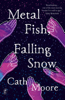 Metal fish, falling snow /