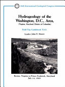 Hydrogeology of the Washington, D.C., area (Virginia, Maryland, District of Columbia) : Reston, Virginia to Prince Frederick, Maryland, July 14, 1989 /