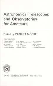 Astronomical telescopes and observatories for amateurs /