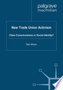 New Trade Union Activism : Class Consciousness or Social Identity? /