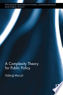 A complexity theory for public policy /