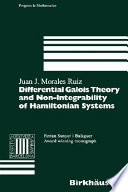 Differential Galois theory and non-integrability of Hamiltonian systems /