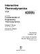 Interactive thermodynamics V 2.0, to accompany Fundamentals of engineering thermodynamics [by] Michael J. Moran, Howard N. Shapiro /