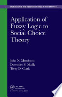 Application of fuzzy logic to social choice theory /