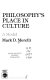 Philosophy's place in culture : a model /