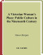 A Victorian woman's place : public culture in the nineteenth century /