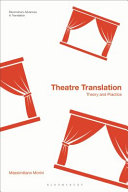 Theatre translation : theory and practice /