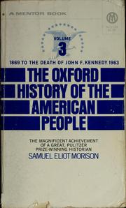 The Oxford history of the American people /