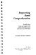 Improving aural comprehension : teacher's book of readings.