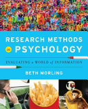 Research methods in psychology : evaluating a world of information /