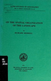 On the spatial organization of the landscape /