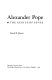 Alexander Pope, the genius of sense /