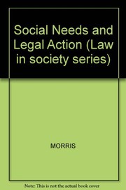 Social needs and legal action /