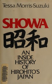 Showa : an inside history of Hirohito's Japan /