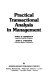 Practical transactional analysis in management /