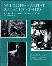 Wildlife-habitat relationships : concepts & applications /