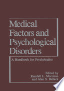 Medical Factors and Psychological Disorders : a Handbook for Psychologists /