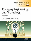 Managing engineering and technology /