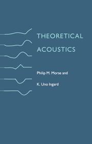Theoretical acoustics /