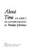 About time : an aspect of autobiography /