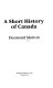 A short history of Canada /