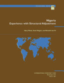 Nigeria : experience with structural adjustment /
