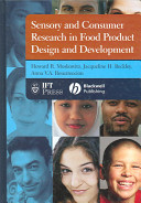 Sensory and consumer research in food product design and development /