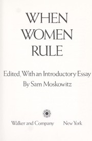 When women rule /