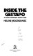 Inside the Gestapo : a young woman's secret war /