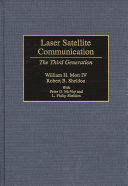 Laser satellite communication : the third generation /